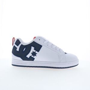 DC Mens Court Graffik White Shoes (NWT)